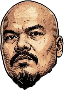 Ombags — head illustration